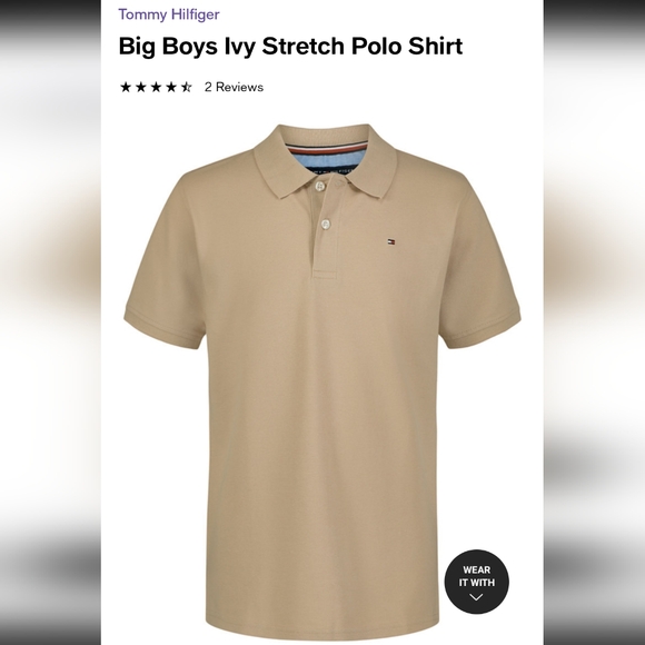 2 TOMMY HILFIGER Boys Polo Tshirts - Picture 4 of 16